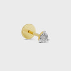 Sparkles 0.01ct Solitaire Diamond Stud Nose Pin