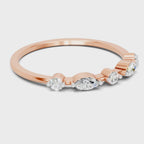 Sparkling Marquise Diamond Ring