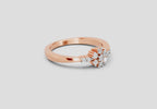 Stunning Round Cluster Diamond Ring
