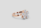 Enchanting Floral Diamond Ring