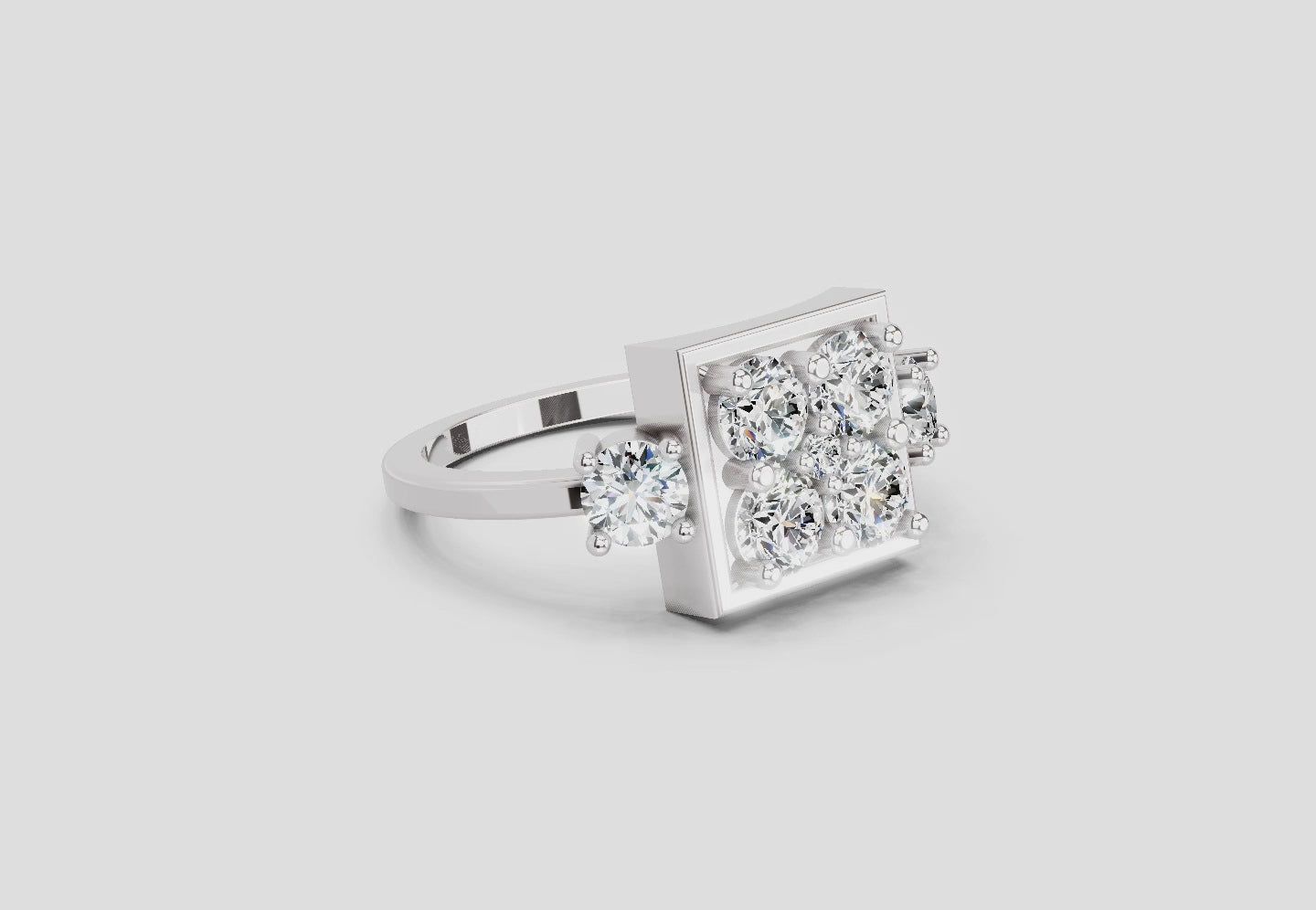Delicate Promise Diamond Engagement Ring