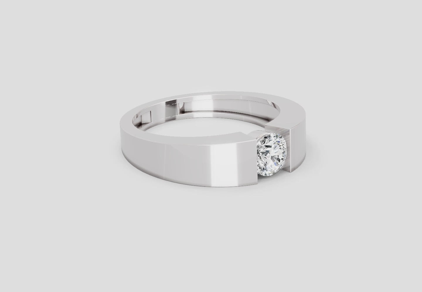 Resplendent Diamond Engagement Ring
