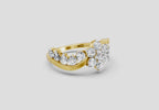 Resplendent Cluster Diamond Ring