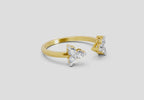 Ethereal Bloom Diamond Engagement Ring