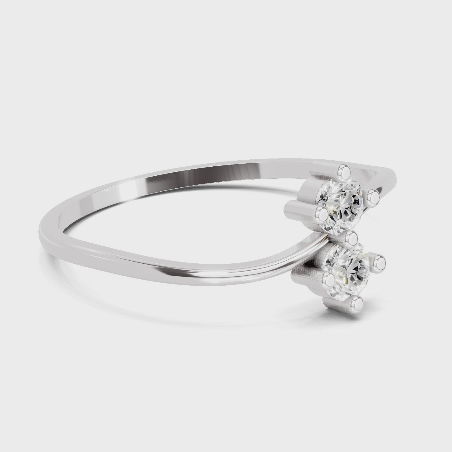 Enchanting Diamond Engagement Ring