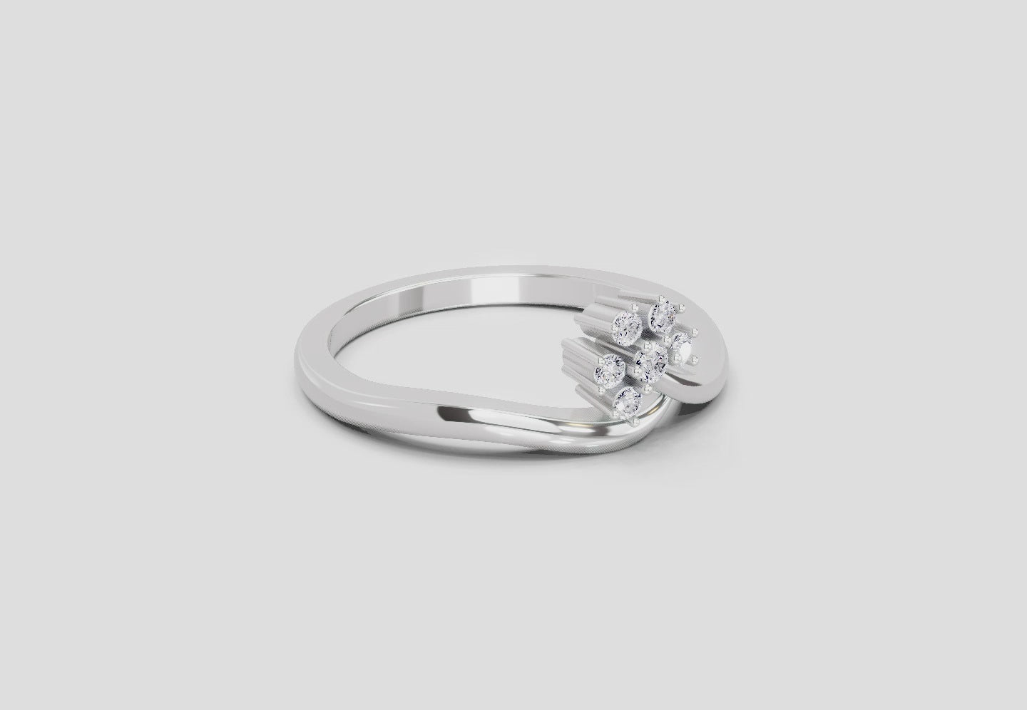 Lustrous Diamond Ring