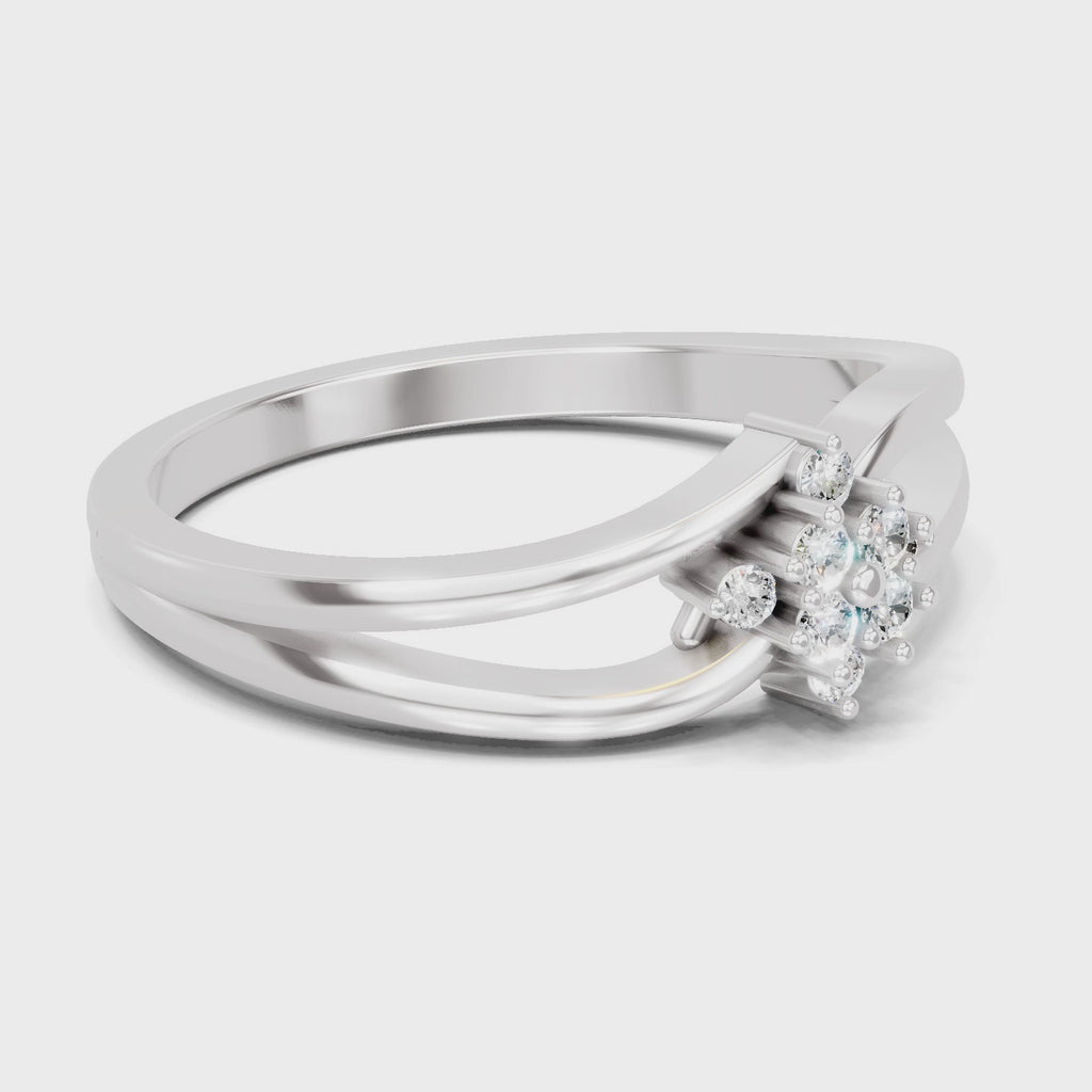 Exquisite Diamond Engagement Ring