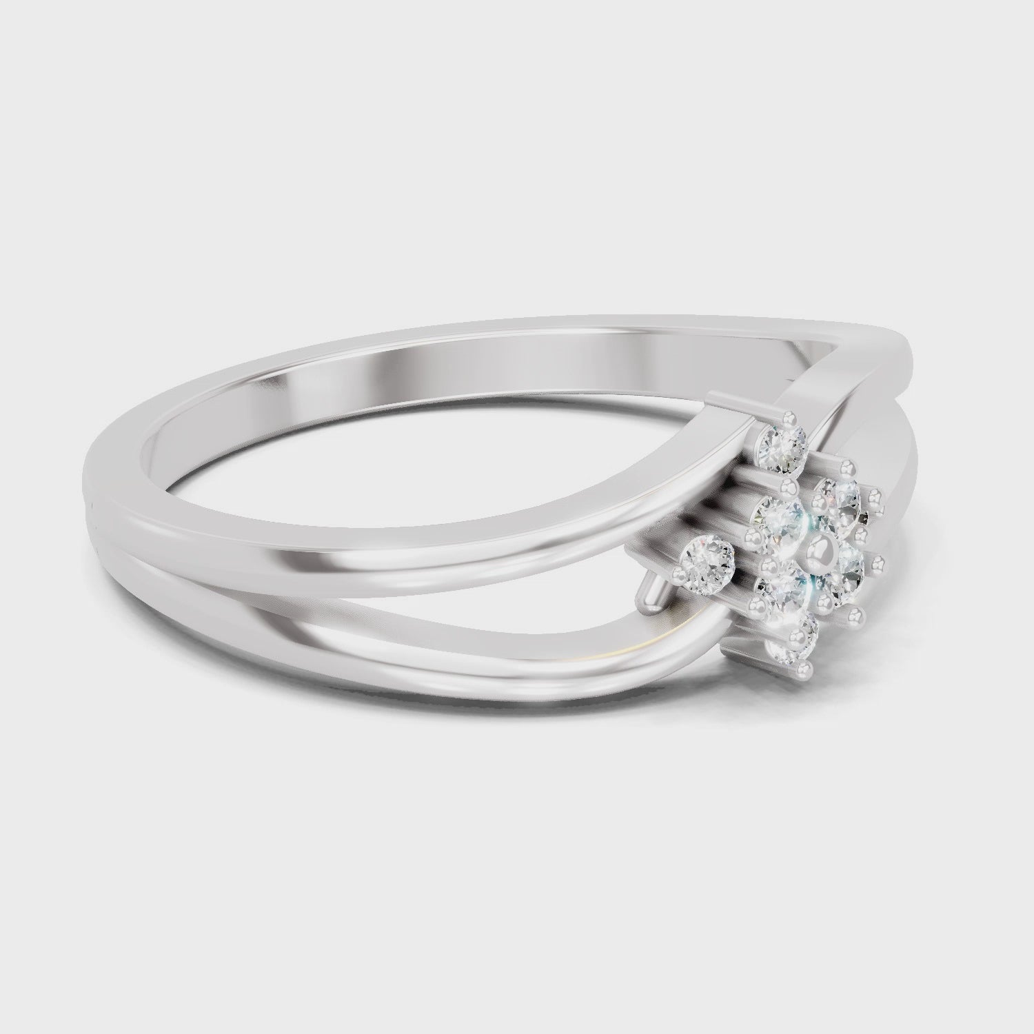 Exquisite Diamond Engagement Ring