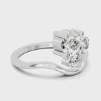 Sparkling Trio Diamond Ring