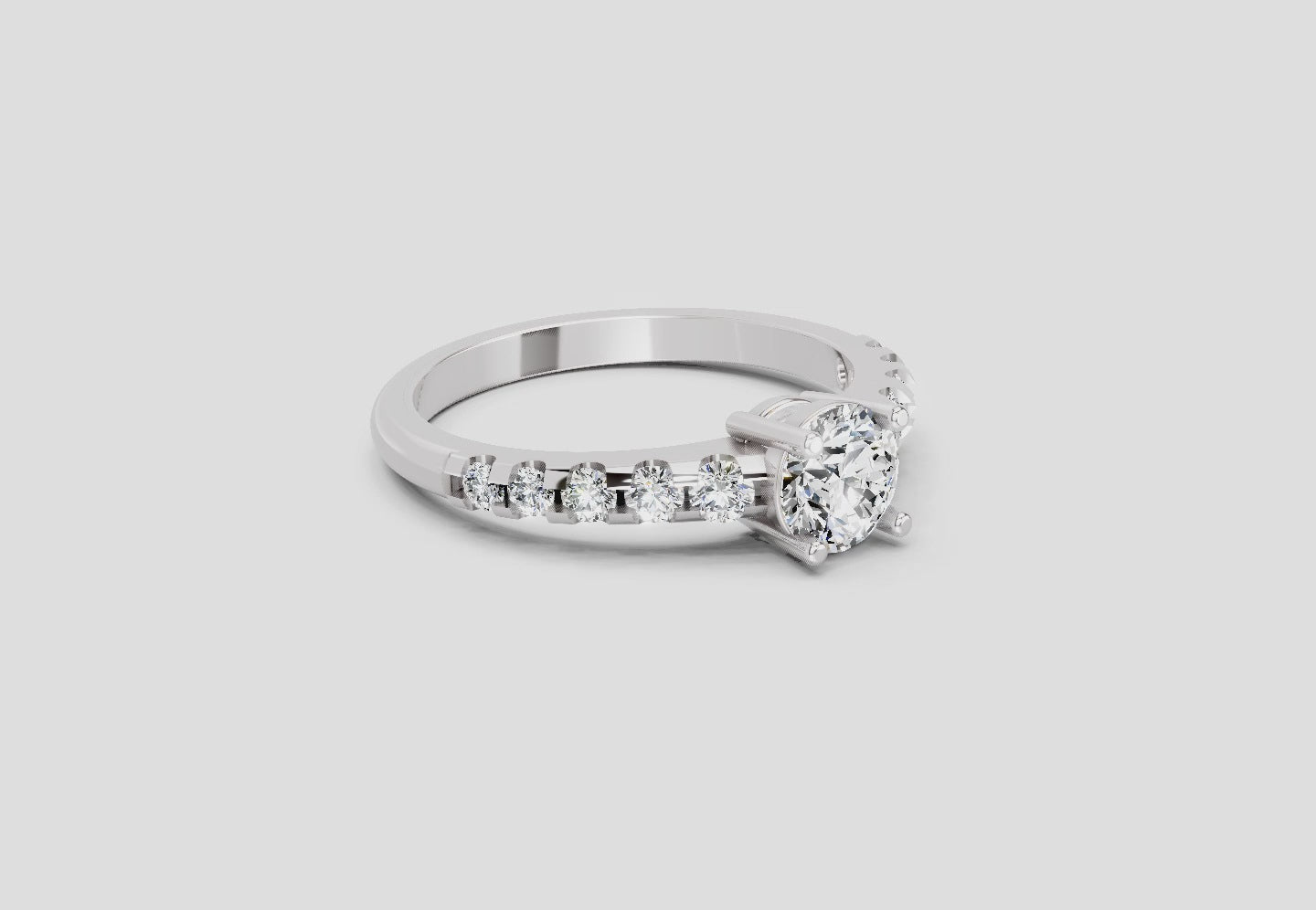 Enchanting Solitaire Diamond Ring