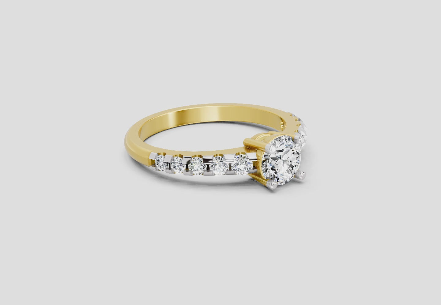 Enchanting Solitaire Diamond Ring