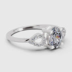 Iconic Oval Diamond Engagement Ring