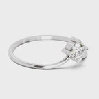 Classic Luna Solitaire Diamond Engagement Ring
