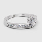 Captivating Floral Diamond Engagement Ring