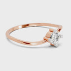 Resplendent Solitaire Diamond Engagement Ring