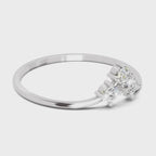 Ethereal Trinity Diamond Engagement Ring