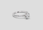 Celestial Solitaire Diamond Ring