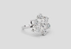 Eternal Round Swirl Diamond Ring
