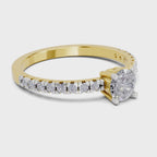 Pristine Solitaire Diamond Ring