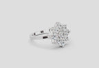 Resplendent Blossom Diamond Engagement Ring