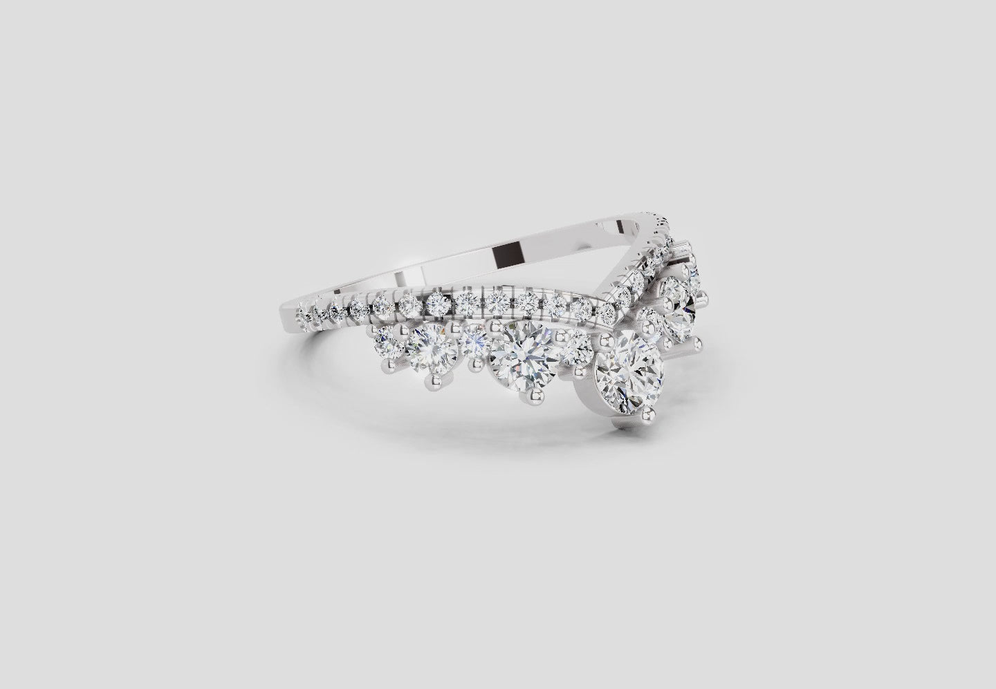 Regal Promise Diamond Engagement Ring