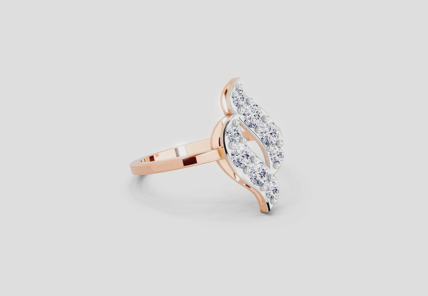 Eternal Twist Diamond Ring