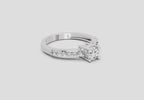 Graceful Solitaire Diamond Ring