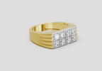 Regal Round Cluster Diamond Ring
