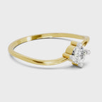 Resplendent Solitaire Diamond Engagement Ring