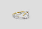 Sparkling Pear Promise Diamond Promise Ring