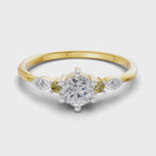 Classic Solitaire Diamond Engagement Ring