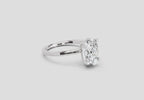 Dreamy Cushion Solitaire Diamond Ring