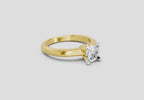 Timeless Round Solitaire Diamond Ring