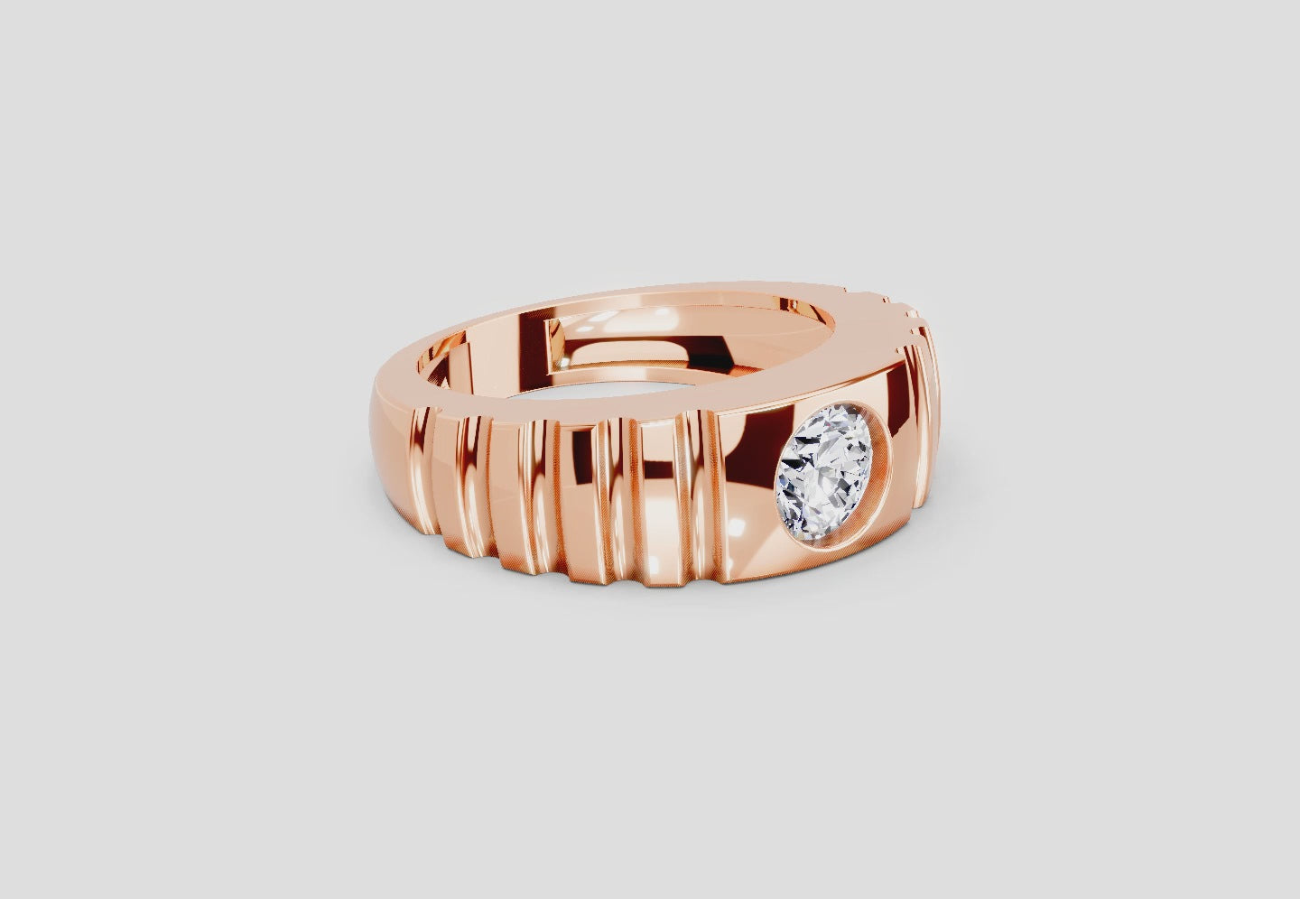 Iconic Round Solitaire Diamond Ring