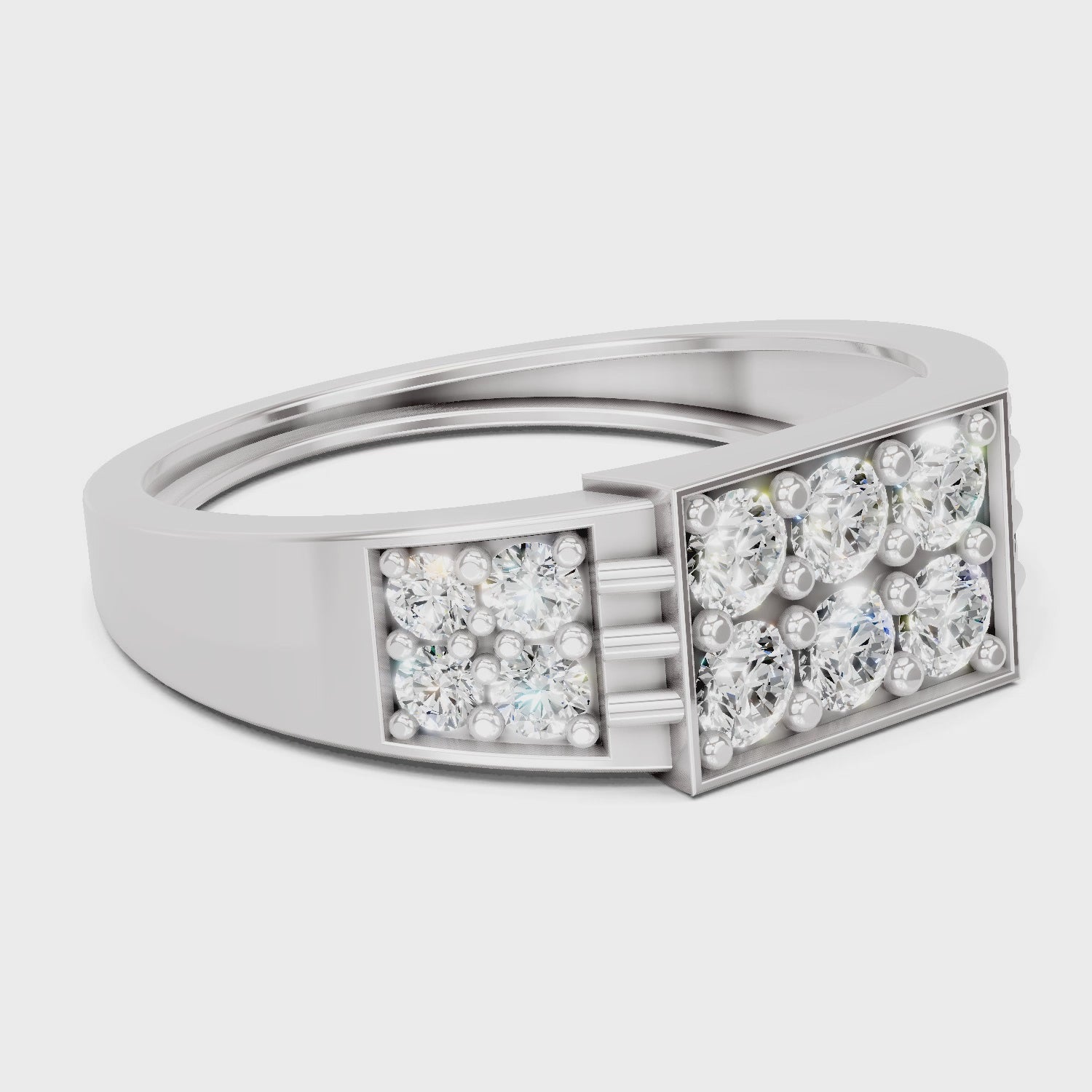 Pristine Round Diamond Ring