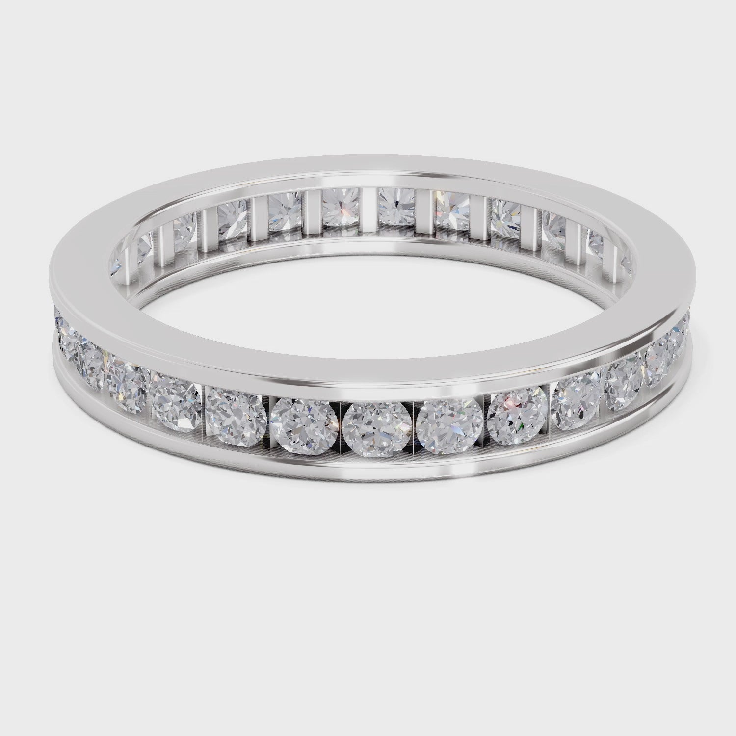 Ethereal Eternity Diamond Ring