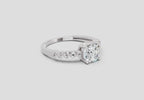 Captivating Cushion Diamond Engagement Ring