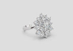 Timeless Floral Diamond Ring