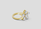 Dreamy Floral Diamond Ring