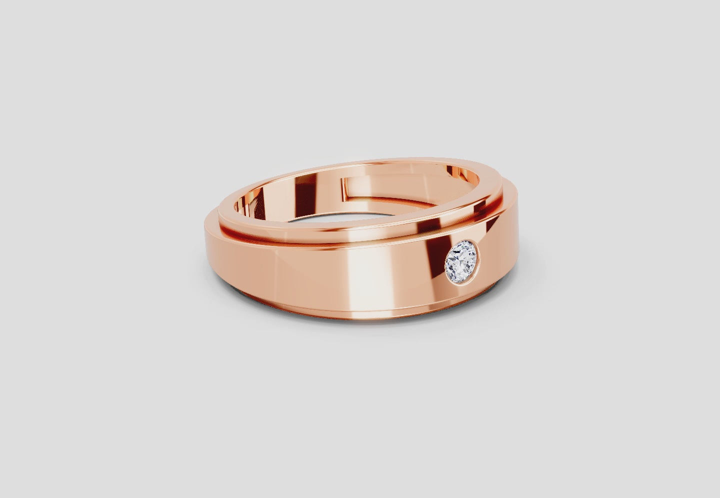 Luminous Diamond Engagement Ring