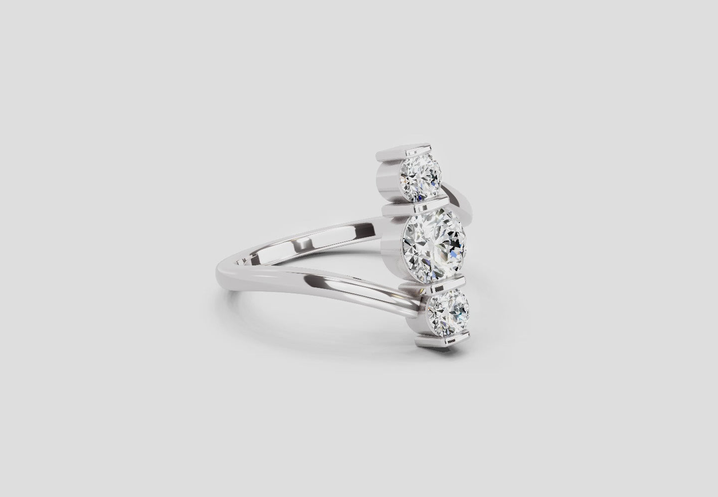 Enchanting Promise Diamond Engagement Ring