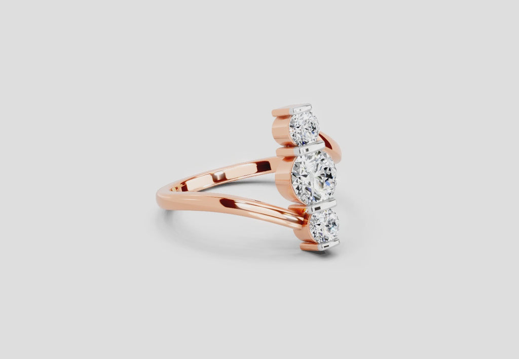 Enchanting Promise Diamond Engagement Ring