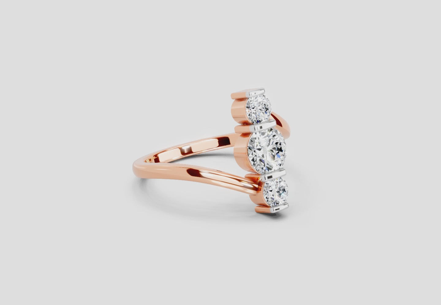 Enchanting Promise Diamond Engagement Ring