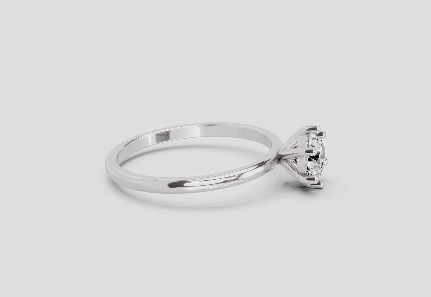 Iconic Solitaire Diamond Ring