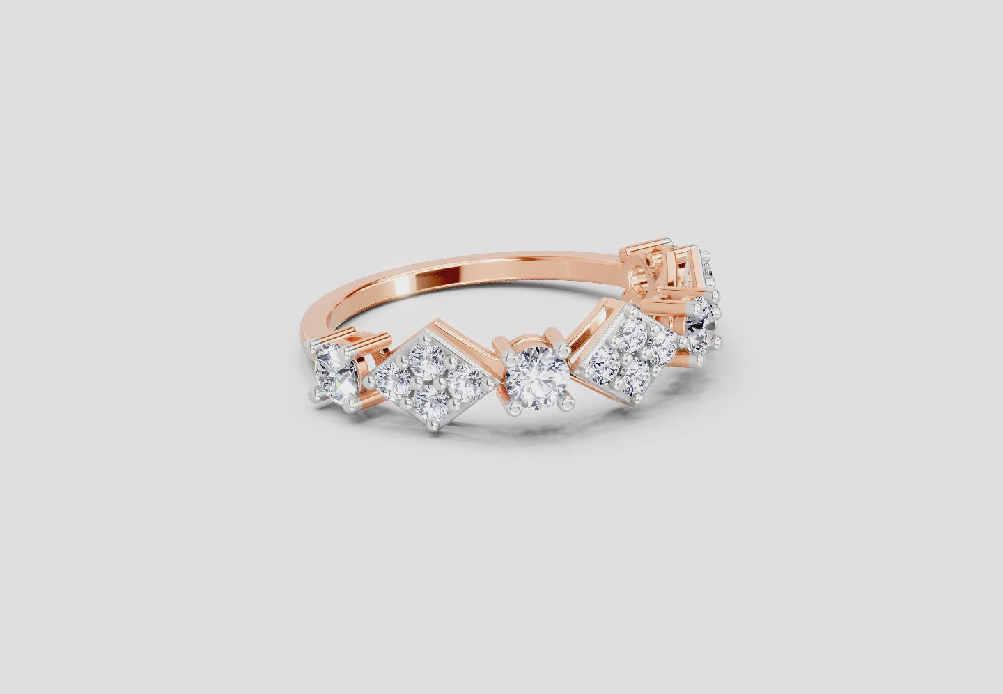 Pristine Cluster Diamond Ring