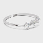 Luminous Trinity Diamond Engagement Ring