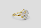 Resplendent Blossom Diamond Engagement Ring