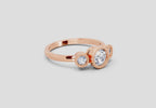 Pristine Petal Diamond Engagement Ring