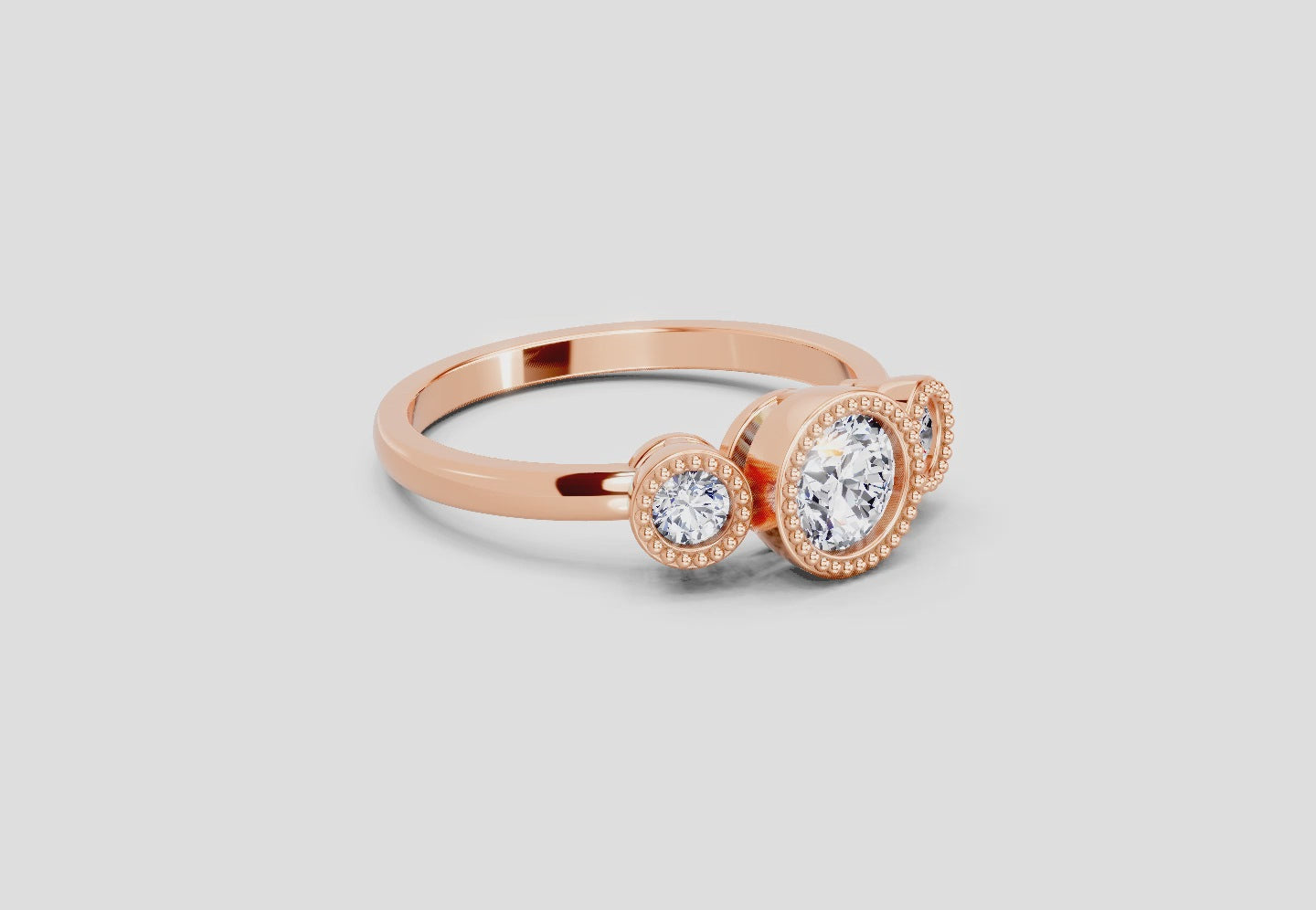 Pristine Petal Diamond Engagement Ring