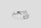 Sparkling Eternal Diamond Engagement Ring